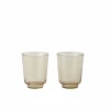 Muuto Set of 2 Raise Glass Ochre 30cl