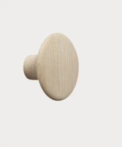Muuto Dots Wood Coat Hook 9cm Natural Oak