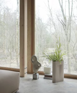 Muuto Ridge Vase H48.5 Off White