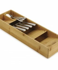 Joseph Joseph DrawerStore Bamboo Compact Cutlery Organiser