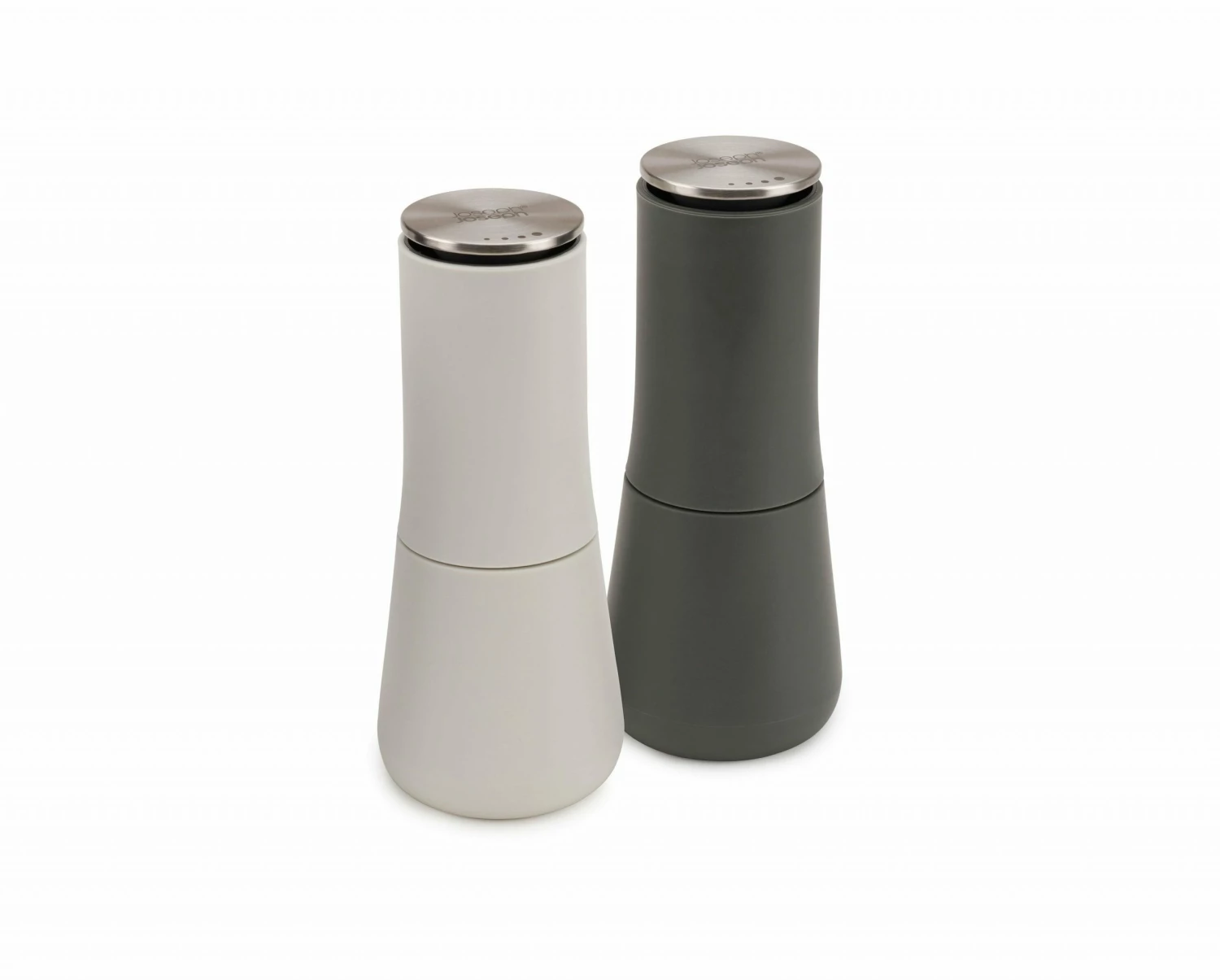 Joseph Joseph Set of 2 Grey Milltop No Spill Salt and Pepper Mills 2 Joseph Joseph Set of 2 Grey Milltop No Spill Salt and Pepper Mills