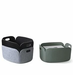 Muuto Restore Basket Dark Green 7 Muuto Restore Basket Dark Green