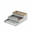 Muuto Grey Organizer Arrange Desktop Set 1