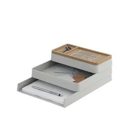 Muuto Grey Organizer Arrange Desktop Set 1 1 Muuto Grey Organizer Arrange Desktop Set 1