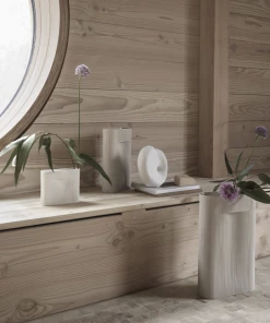 Muuto Ridge Vase Small White