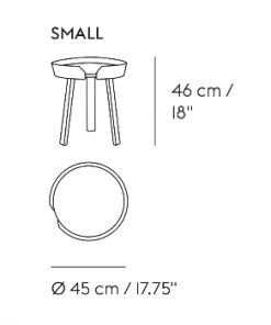 Muuto Oak ø45 cm AROUND small coffee table 11 Muuto Oak ø45 cm AROUND small coffee table