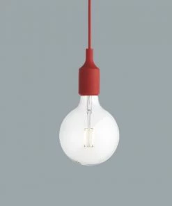 Muuto E27 Pendant Lamp- Red