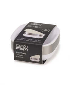 Joseph Joseph Slim Steel Compact Soap Dish 7 Joseph Joseph Slim Steel Compact Soap Dish