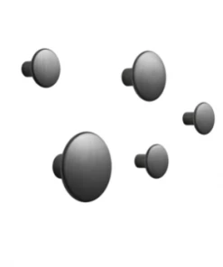 Muuto Rose Metal Dots (Pack of 5) Coat Hooks