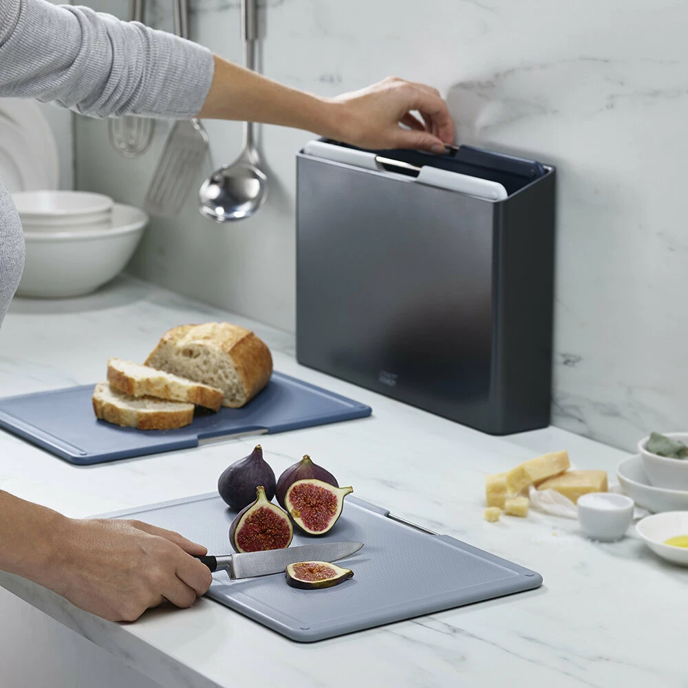 Joseph Joseph Large Graphite 4 Piece Folio Chopping Board Set 10 Joseph Joseph Large Graphite 4 Piece Folio Chopping Board Set