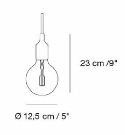 Muuto E 27 Pendant Lamp- Green Beige