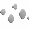 Muuto Grey DOTS (Pack of 5) Coat Hooks