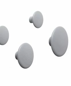 Muuto Grey DOTS (Pack of 5) Coat Hooks