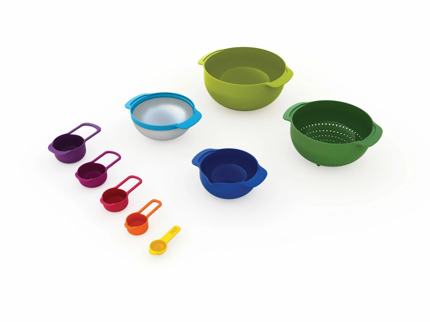 Joseph Joseph Multicoloured Nest 9 Plus 9 Piece Food Preparation Set 4 Joseph Joseph Multicoloured Nest 9 Plus 9 Piece Food Preparation Set