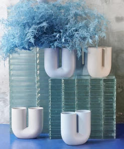 Muuto Kink Vase Blue