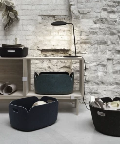 Muuto Restore Basket Midnight Blue