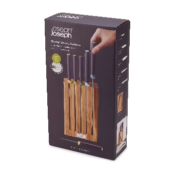 Joseph Joseph Elevate Knife Set in Bamboo Block 2 Joseph Joseph Elevate Knife Set in Bamboo Block