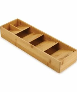 Joseph Joseph DrawerStore Bamboo Compact Cutlery Organiser