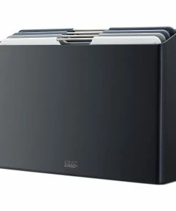 Joseph Joseph Large Graphite 4 Piece Folio Chopping Board Set